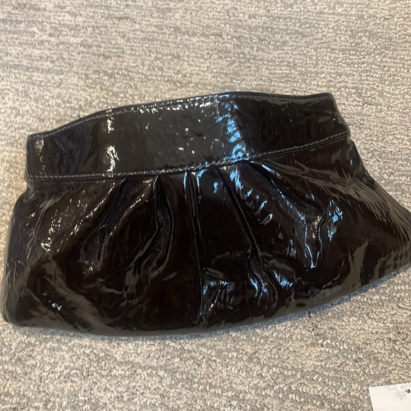 5 Evening Bags Black Clutches and Wristlets with Shiny&  Matte Finishes $10 each - Picture 6 of 7